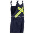 Men`s Navy FR Falher Bib Pants Overalls